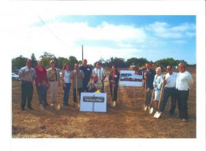 – We design and then break ground on a new facility