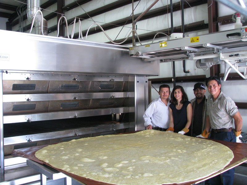 Our Research & Development Team “bakes” history with the World’s Largest Tortilla,