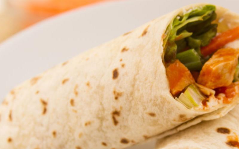 Blue Cheese Buffalo Chicken Wrap