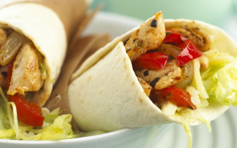 Chicken Fajita Wrap