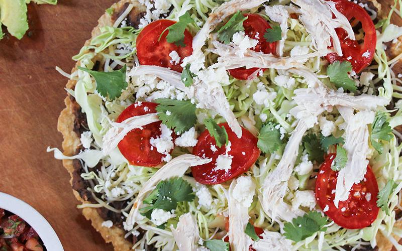 Crispy Mexican Pizza