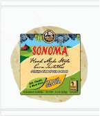 Sonoma All Natural Hand Made Style Tortillas, Yellow Corn