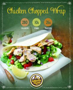 Chicken Chopped Wrap Pin