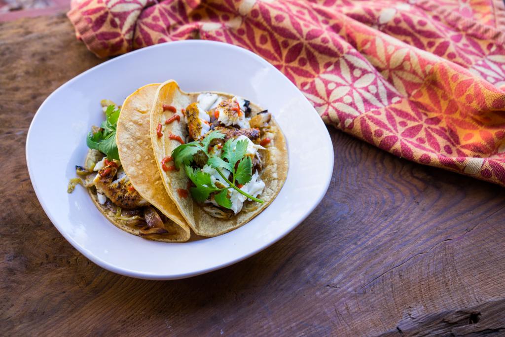 Moroccan Spiced Fish Tacos • La Tortilla Factory