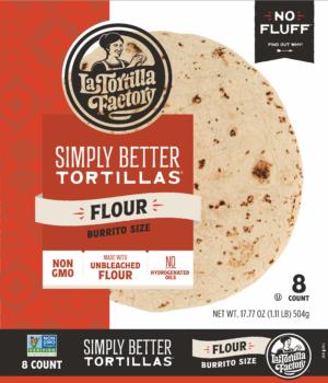 Flour Tortillas, Burrito Size