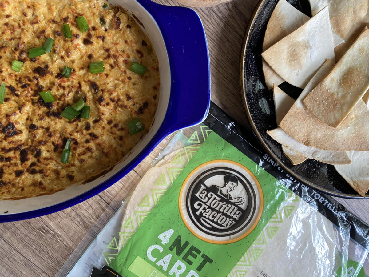 Hatch Valley Green Chile Crab Dip • La Tortilla Factory