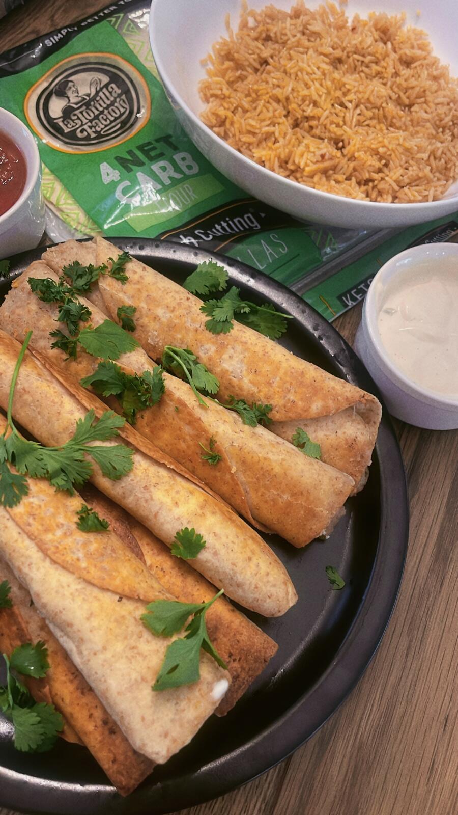 7Layer Dip Taquitos • La Tortilla Factory