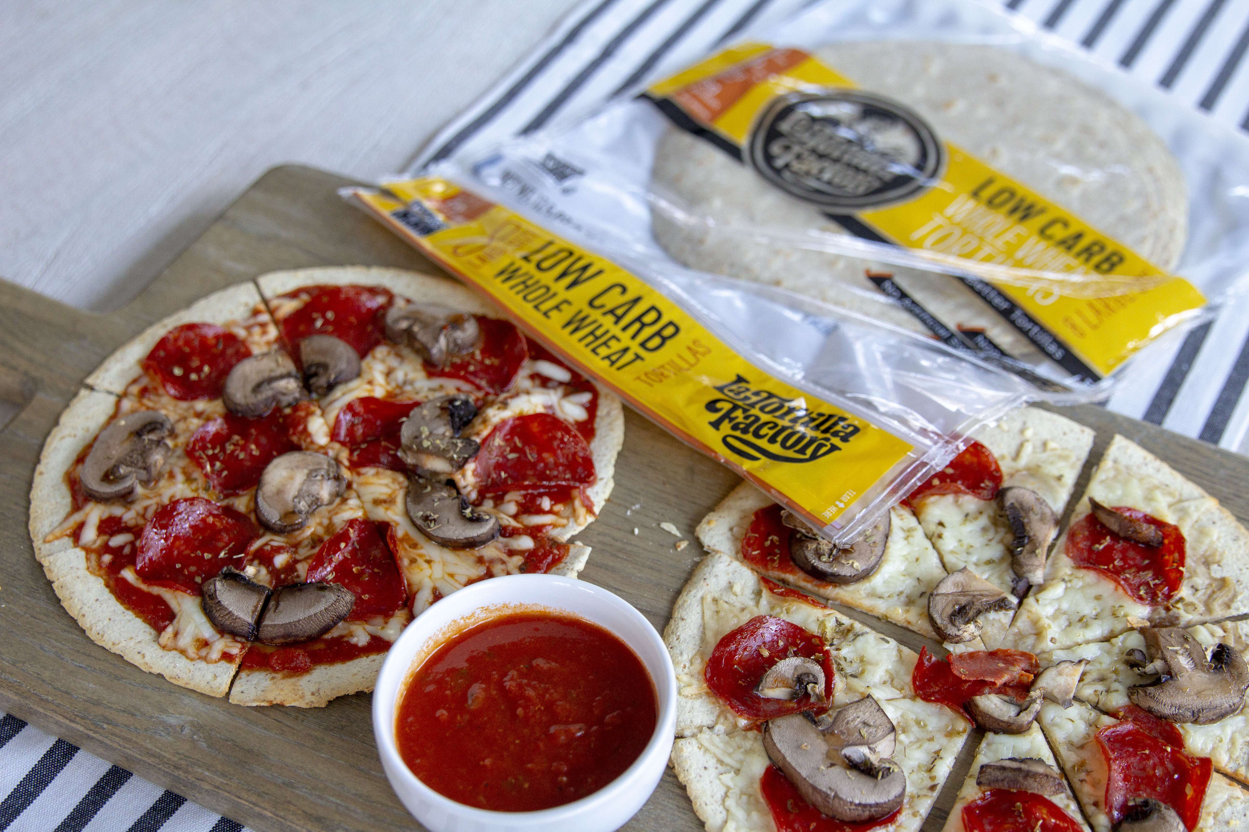 Thin Tortilla Pizza - Skinnytaste