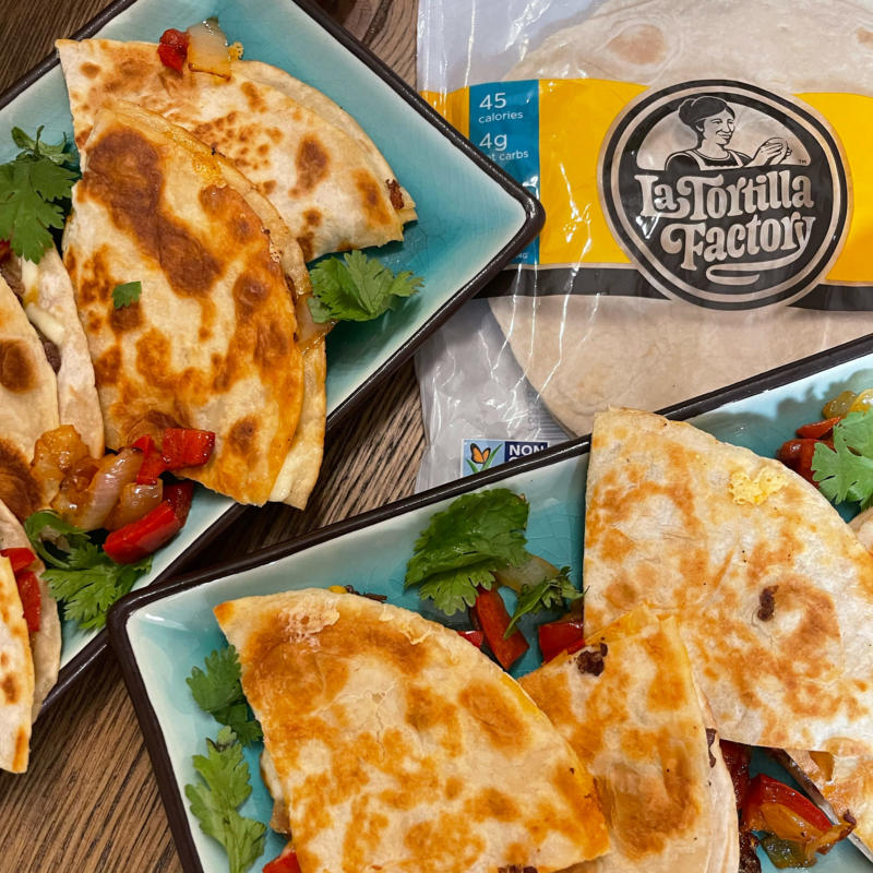 Philly Cheesesteak Quesadillas