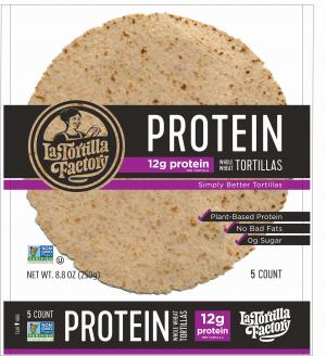 Whole Wheat Protein Tortillas