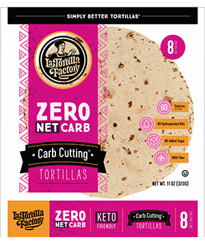 Carb Cutting Zero Net Carb Tortillas