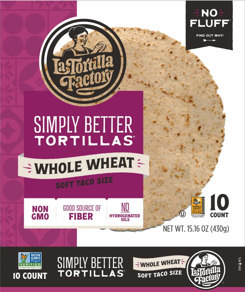 Whole Wheat Tortillas • La Tortilla Factory