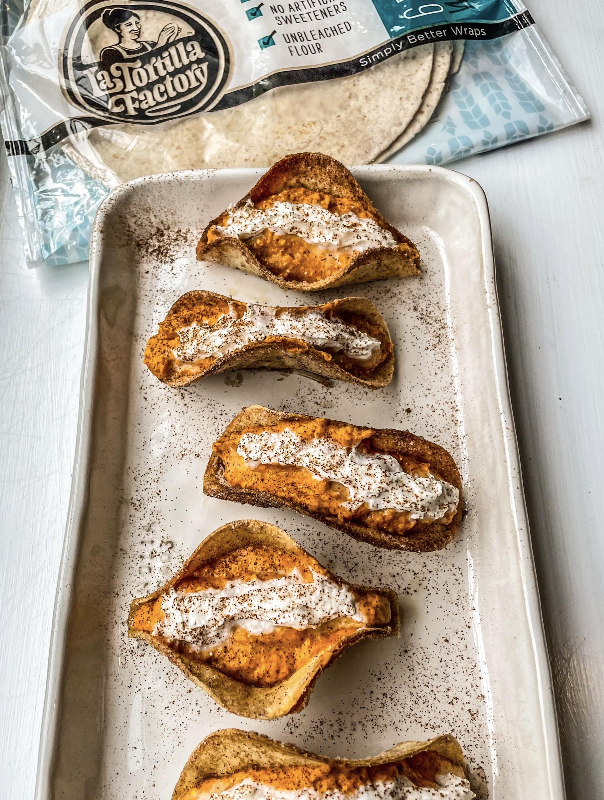 Pumpkin Pie Tacos